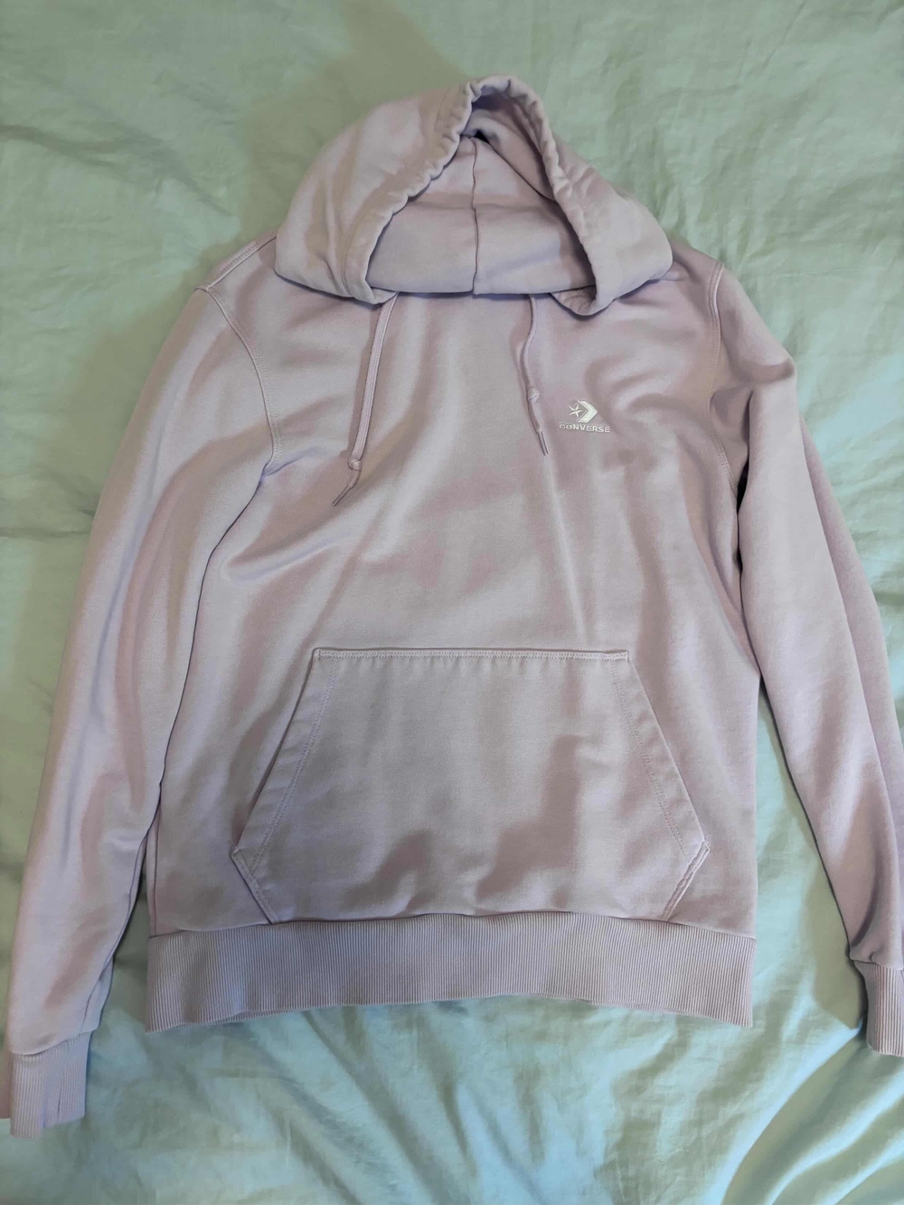 Pastel Pink Converse Hoodie